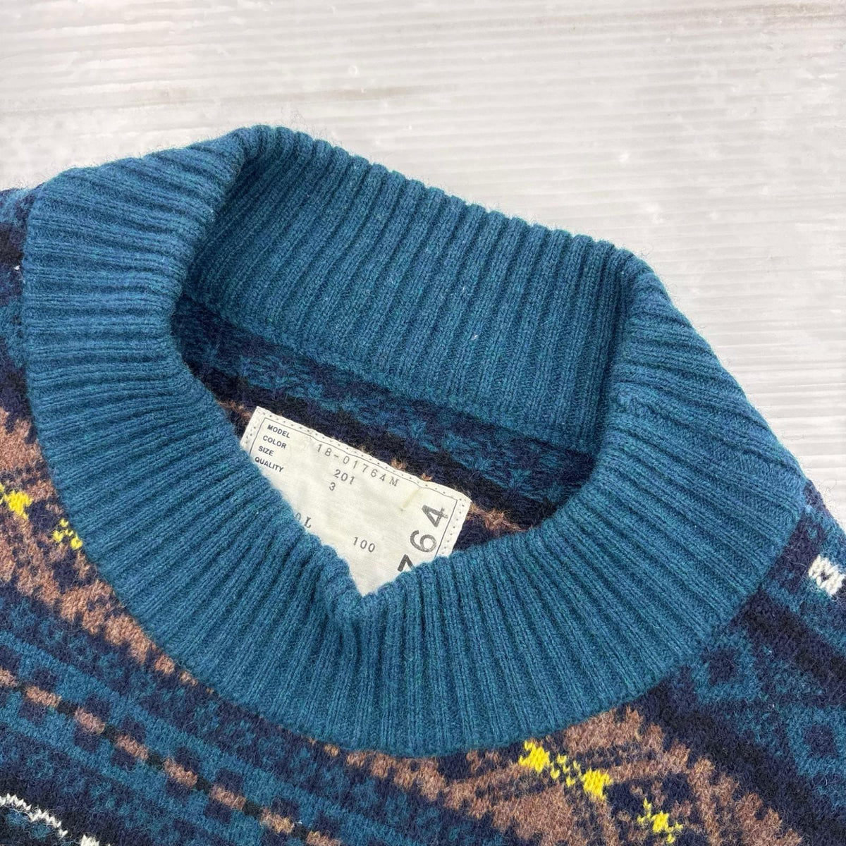 ニット 18AW ﾌﾛｰﾗﾙﾆｯﾄｾｰﾀｰ 3 マルチカラー