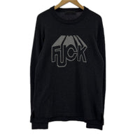 ニット FUCK ブラック