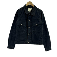 デニムジャケット SS 101 JKT CMYK BLK 2 ブラック