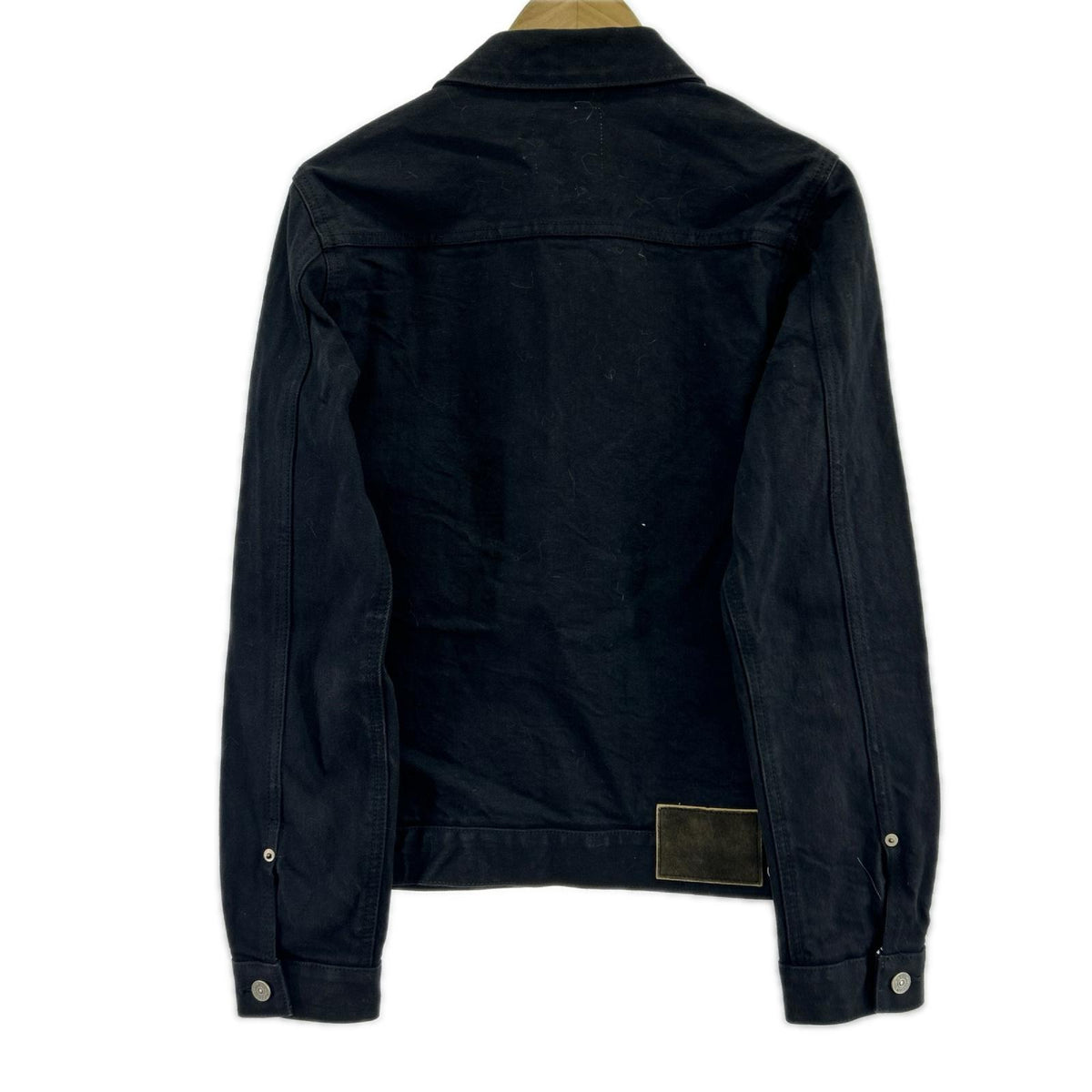 デニムジャケット SS 101 JKT CMYK BLK 2 ブラック