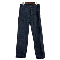 デニムパンツ SS CHINO PANTS HW UNWASHED ネイビー