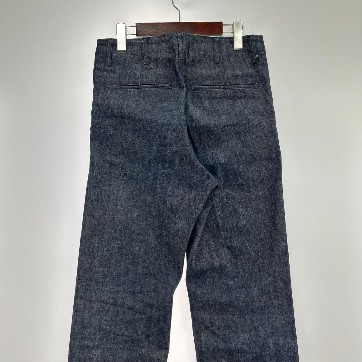 デニムパンツ SS CHINO PANTS HW UNWASHED ネイビー
