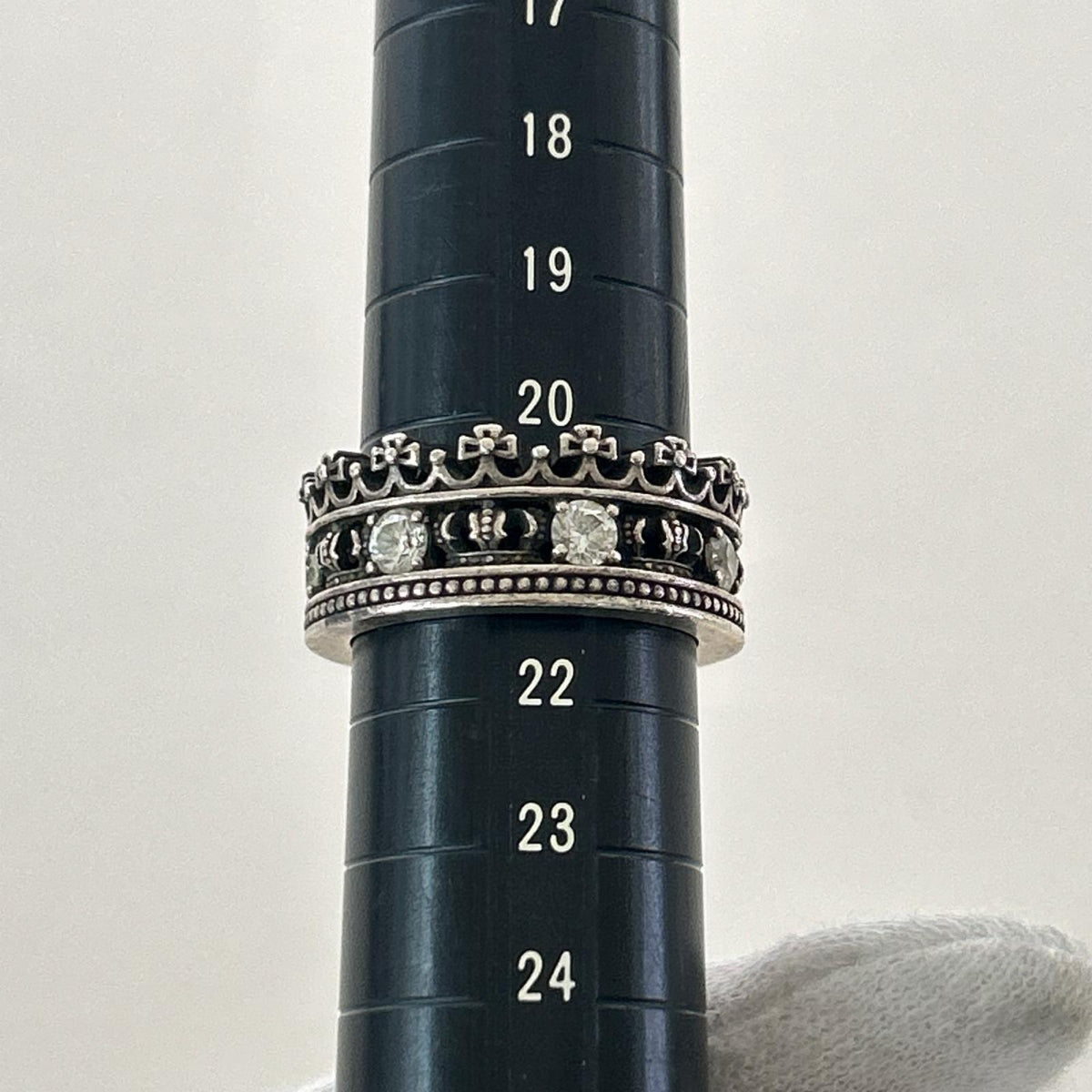 リング・指輪 GALIANA RING CLEAR シルバー
