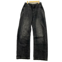 デニムパンツ THE DENIM WIDE FIT VINTAGE 2 ブラック