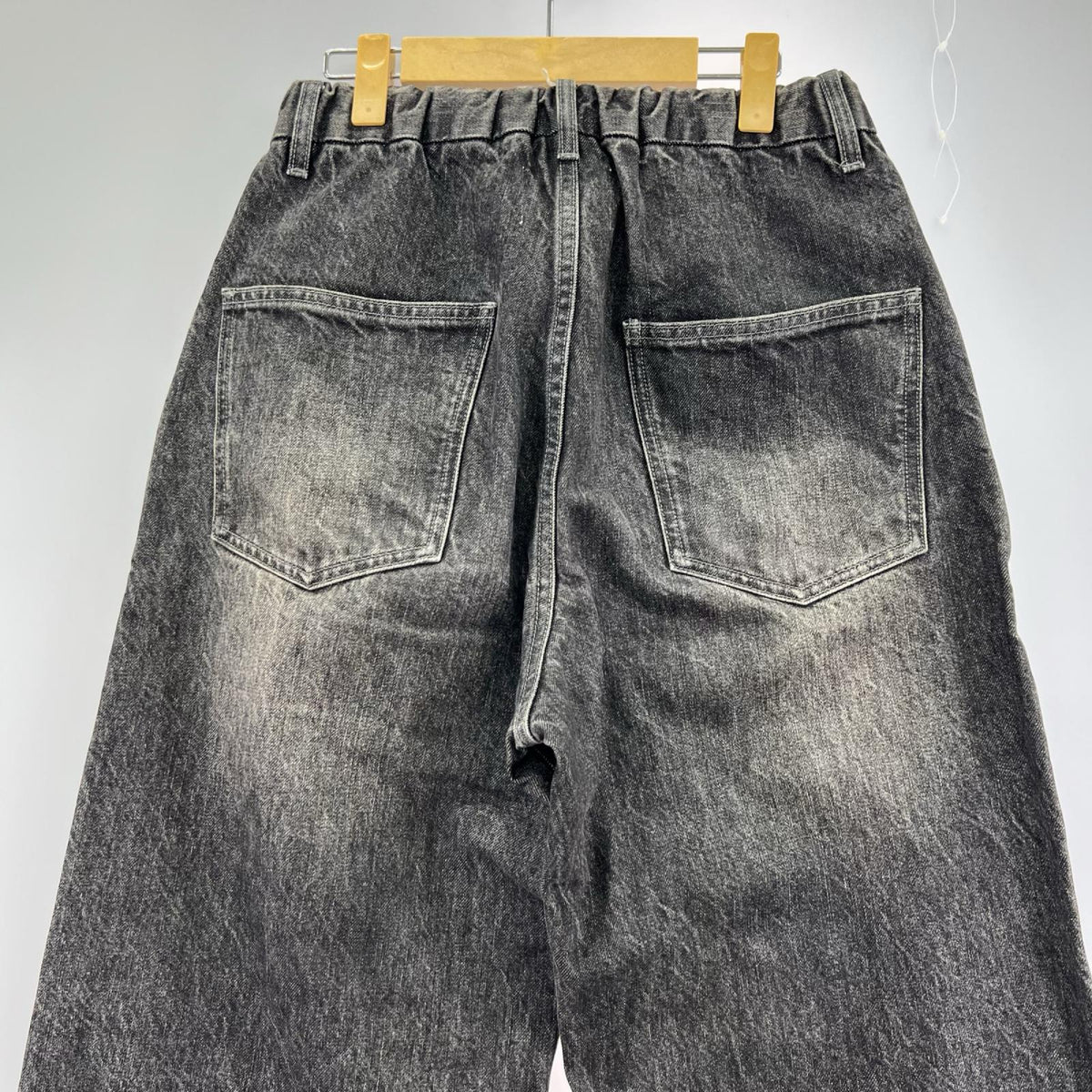 デニムパンツ THE DENIM WIDE FIT VINTAGE 2 ブラック