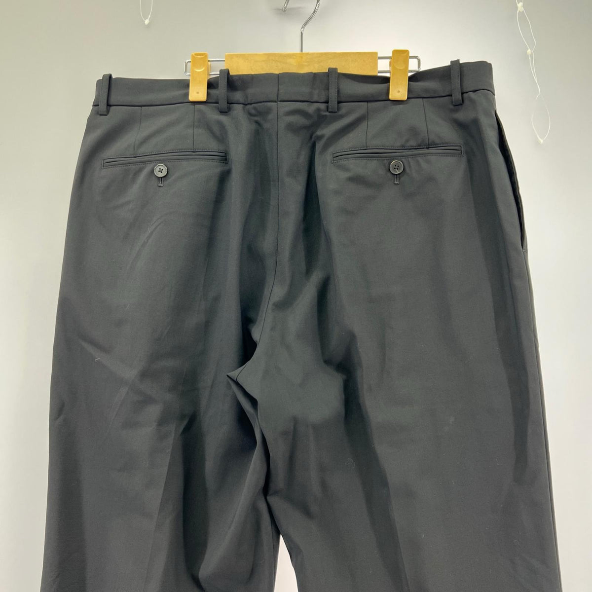 パンツ STRAIGHT TRSR NEW TALIOR 黒 (36) 36 ブラック