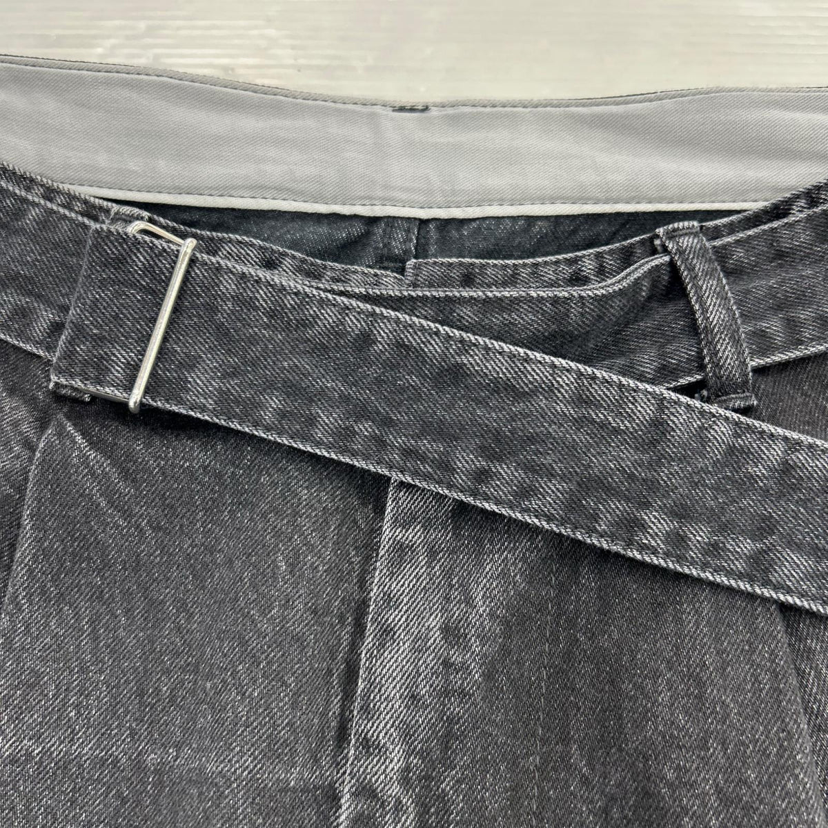 デニムパンツ GU251-40192DB 2 ブラック