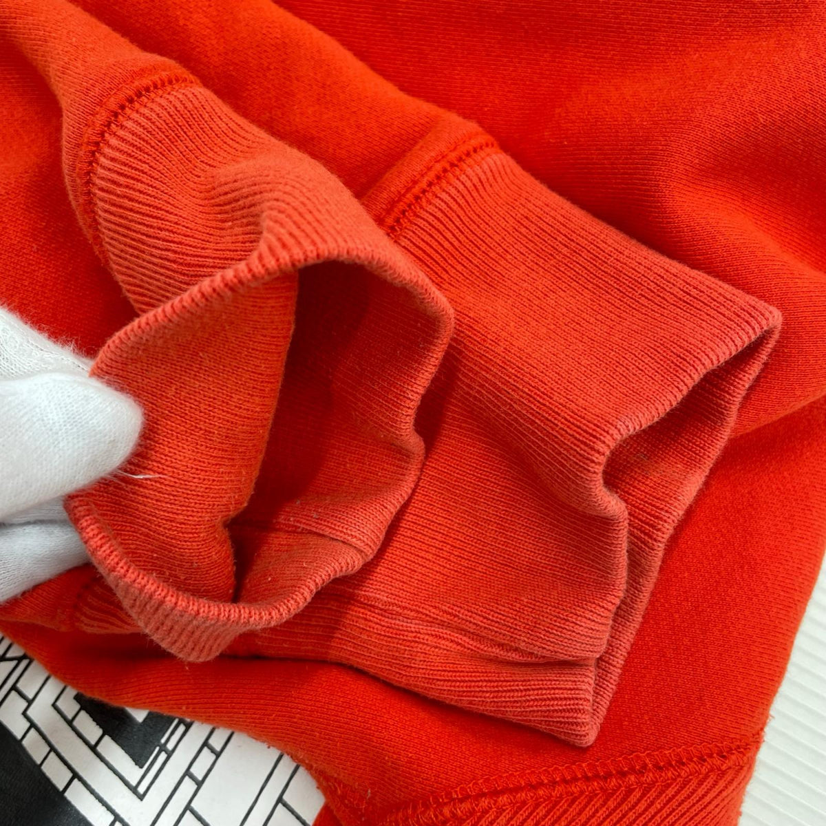 パーカー Robot Graphic Zip Up Hoodie XL オレンジ