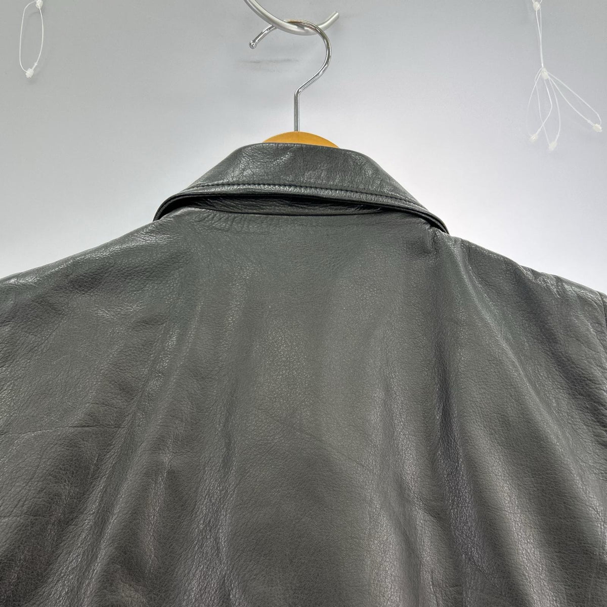 その他アウター DAIRIKU 22SS Hand Painted Double Leather Vest M ブラック