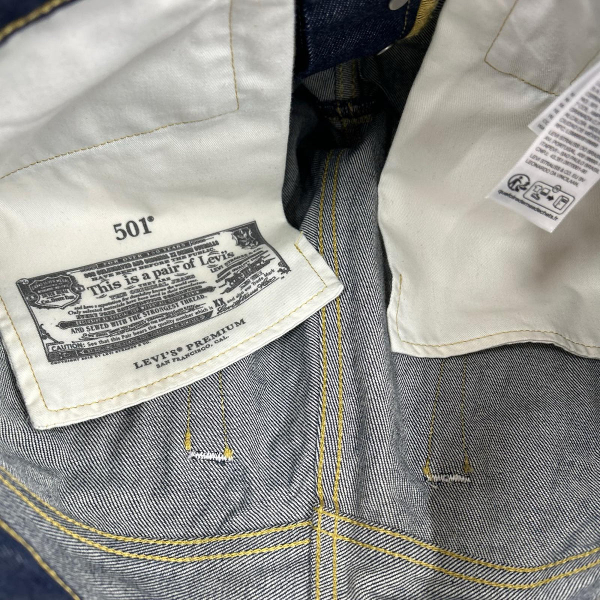 デニムパンツ PREMIUM 501 5286 W30 30 ネイビー