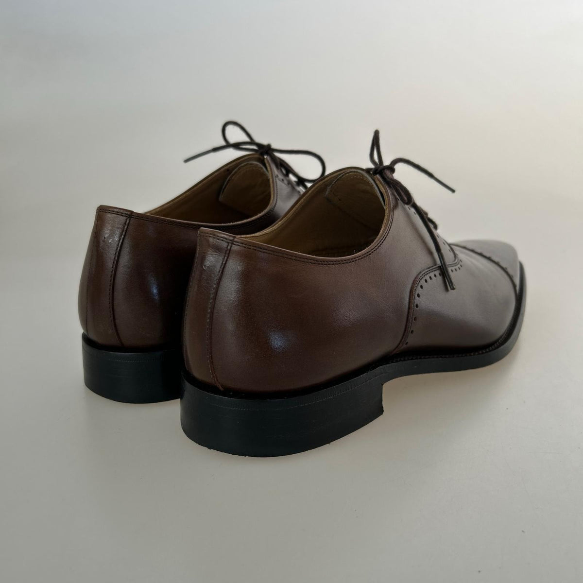シューズ HIROKAWA レザーシューズ 25.5cm (US7 1/2 UK7 EU41) ブラウン