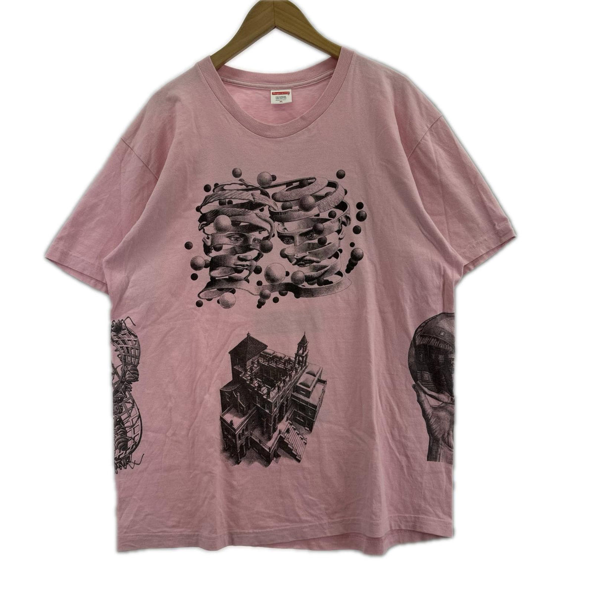 半袖Ｔシャツ MC Escher Collage TEE ピンク