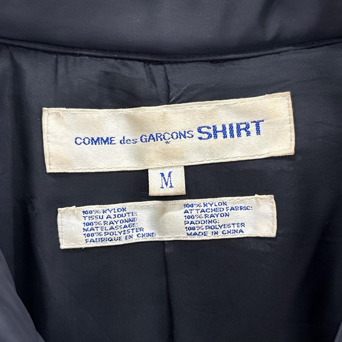 ジャケット SHIRT トレンチコート ブラック M M ブラック