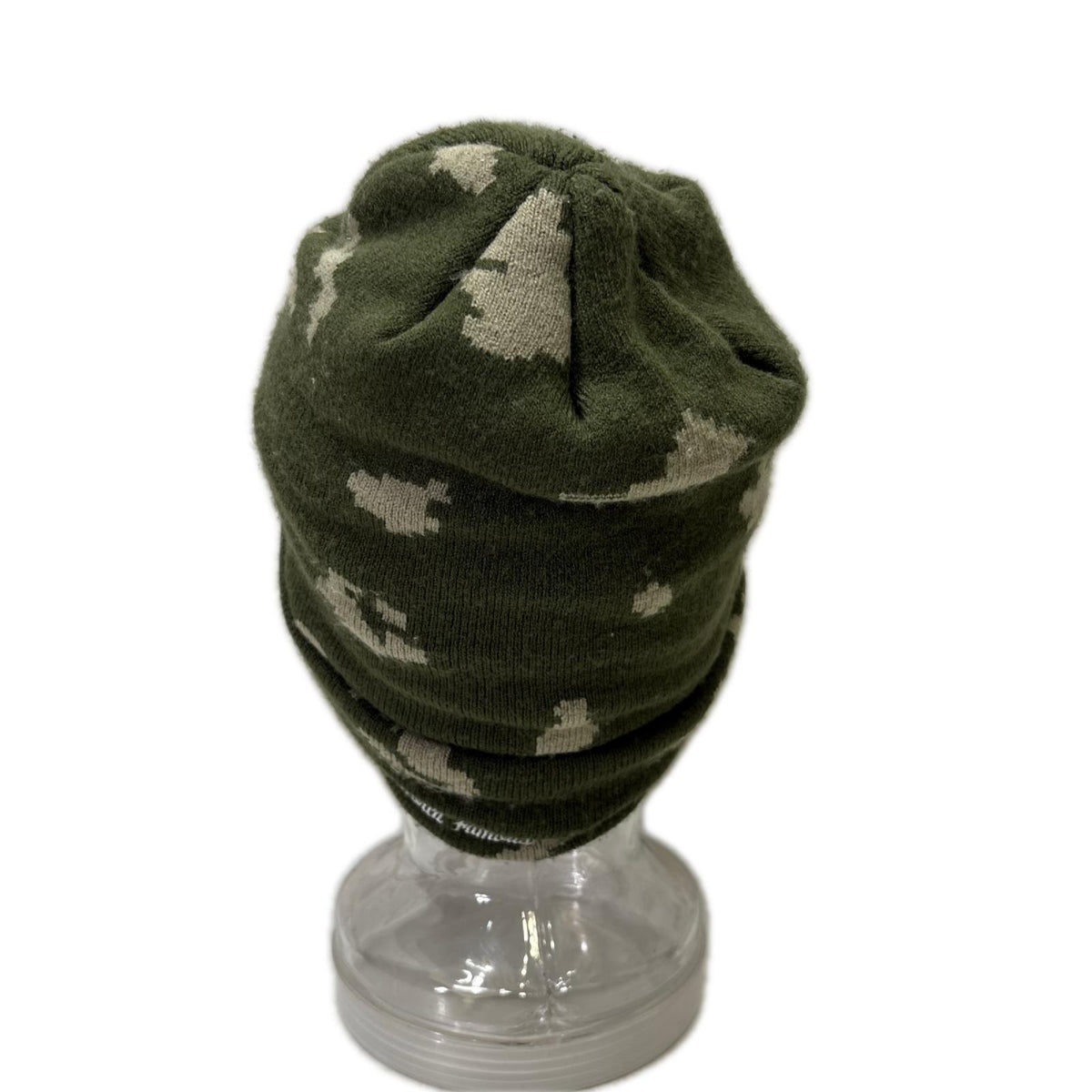 ニットキャップ Box Logo Beenie Olive Russian フリー カーキ