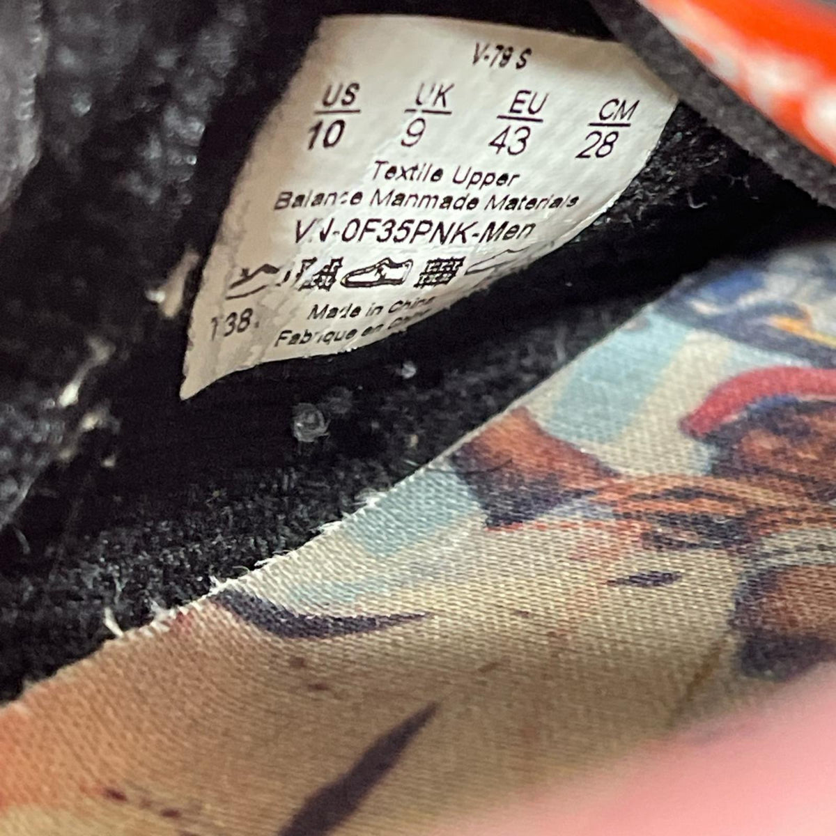 スニーカー ×VANS×Malcolm Mclaren V-79 ﾋﾟﾝｸ (28.0)