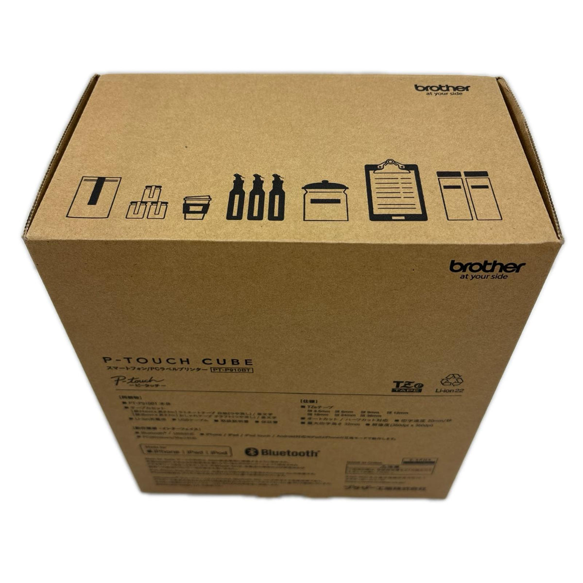 brother ピータッチ キューブ PT-P910BT PT-P910BT brother 小型家電