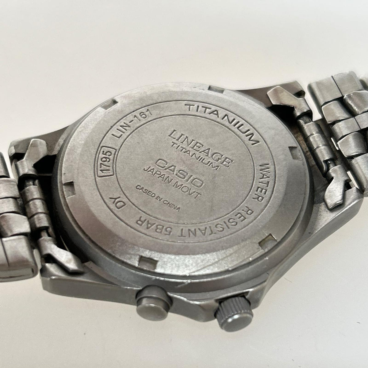 腕時計 LINEAGE LIN-161 ｸｫｰﾂ ネイビー