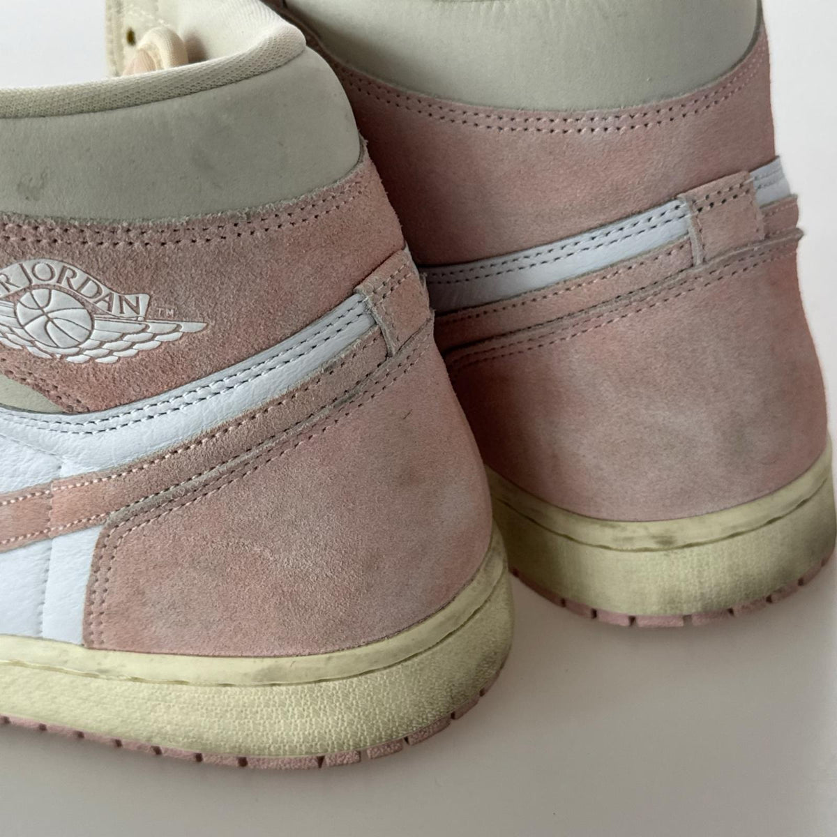 スニーカー AIR JORDAN 1 RETRO HIGH OG ｳｫｯｼｭﾄﾞﾋﾟﾝｸ 28cm (US10 UK9 1/2 EU46)