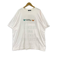 半袖Ｔシャツ WANIDOG S/Sｶｯﾄｿｰ 白 (XL) ホワイト