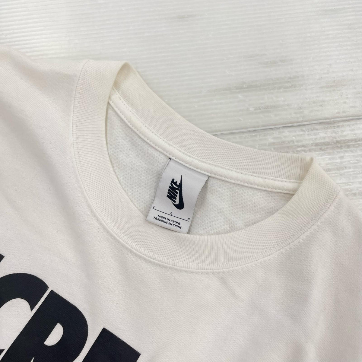 半袖Ｔシャツ ×STUSSY INCREASE THE PEACE 白 (L) L ホワイト