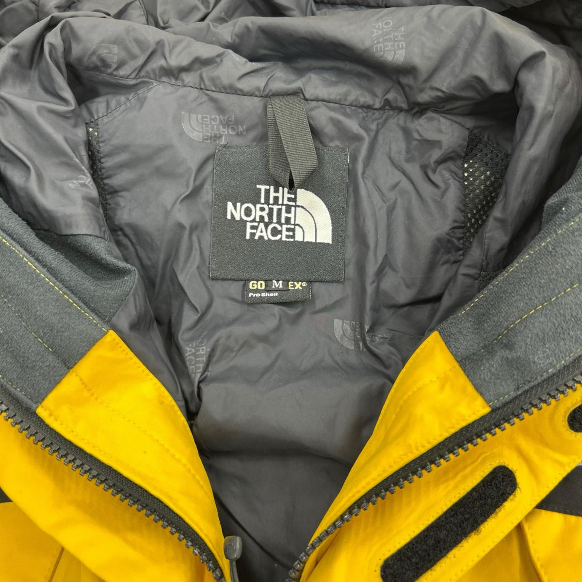 マウンテンパーカー THE NORTH FACE GORE-TEX MOUNTAIN JACKET 黄色 M イエロー