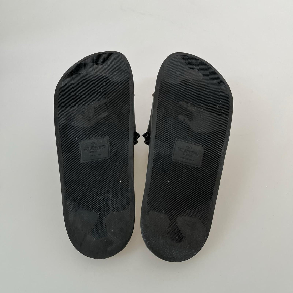 サンダル Rockstud slide sandal 42 BLK