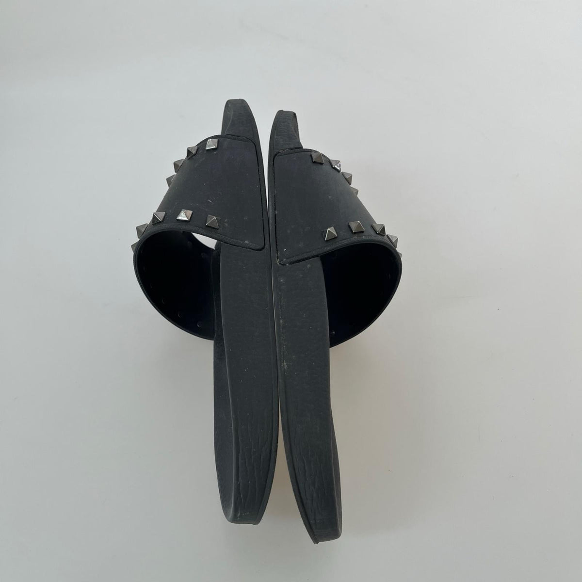 サンダル Rockstud slide sandal 42 BLK