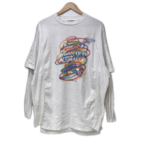 長袖Ｔシャツ HURRAY HURRAY DISNEY ﾄﾞｯｷﾝｸﾞﾘﾒｲｸﾛﾝTee ホワイト