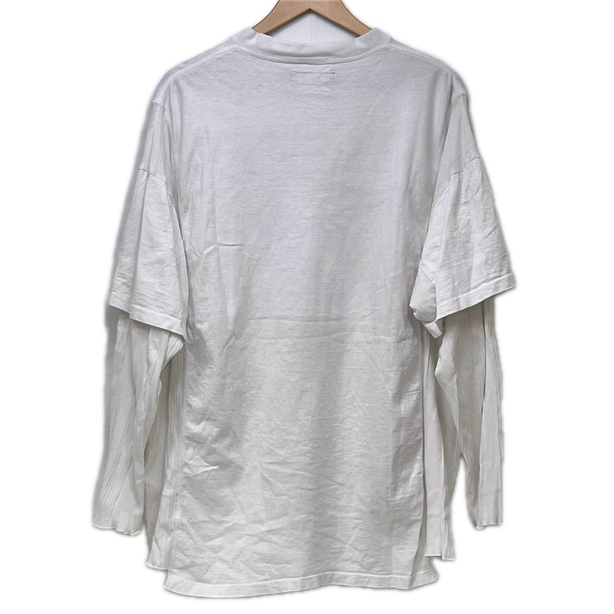 長袖Ｔシャツ HURRAY HURRAY DISNEY ﾄﾞｯｷﾝｸﾞﾘﾒｲｸﾛﾝTee ホワイト
