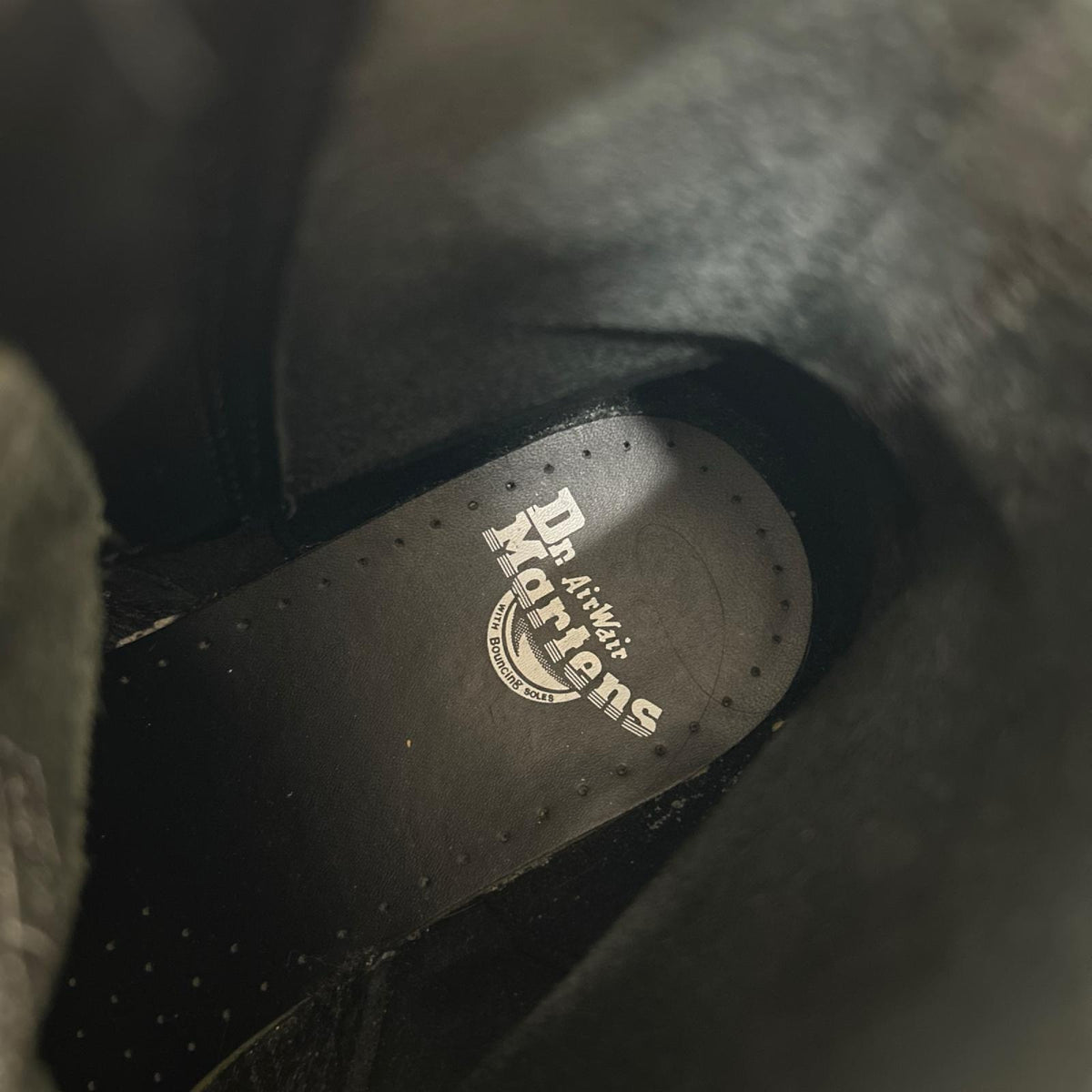 ブーツ 1460 ZIPPED HDW/8ﾎｰﾙ/UK9 ブラック