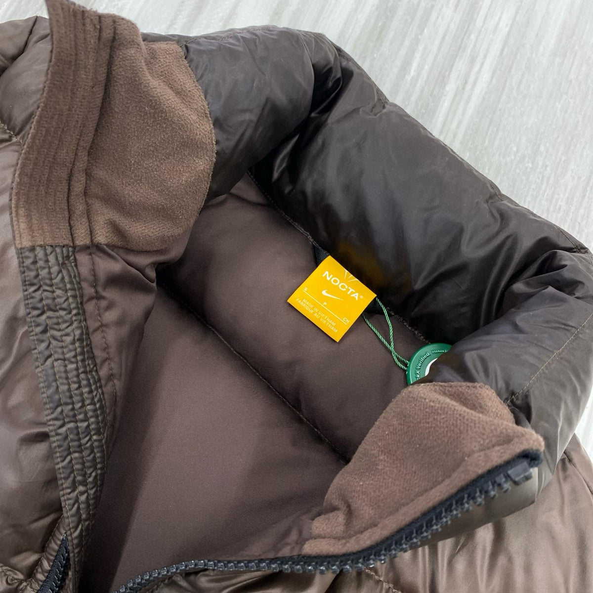 ダウンジャケット ×NOCTA Sunset Puffer Jacket Brown/S S ブラウン