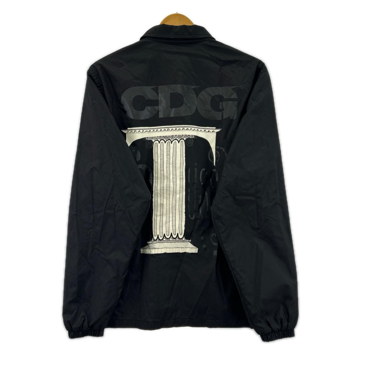 ジャケット 21AW/CDG×STUSSY ｺｰﾁｼﾞｬｹｯﾄ/ﾌﾞﾗｯｸ/S S ブラック