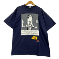 半袖Ｔシャツ 90s STANLEY DESANTIS Beavis Butt-Head XL ネイビー