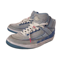スニーカー x J BALVIN AIR JORDAN 2 RETRO SP 26.5cm (US8 1/2 UK8 EU43) ブルー