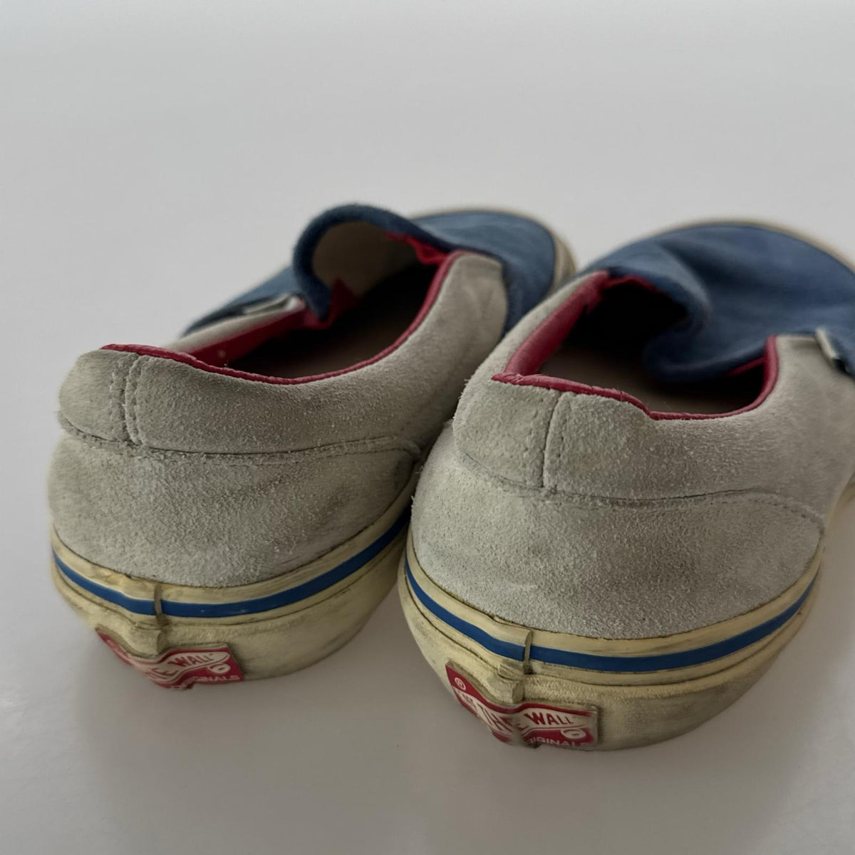 スニーカー WTAPS  ｽﾘｯﾎﾟﾝ  BLU×WHT  US8 ブルー