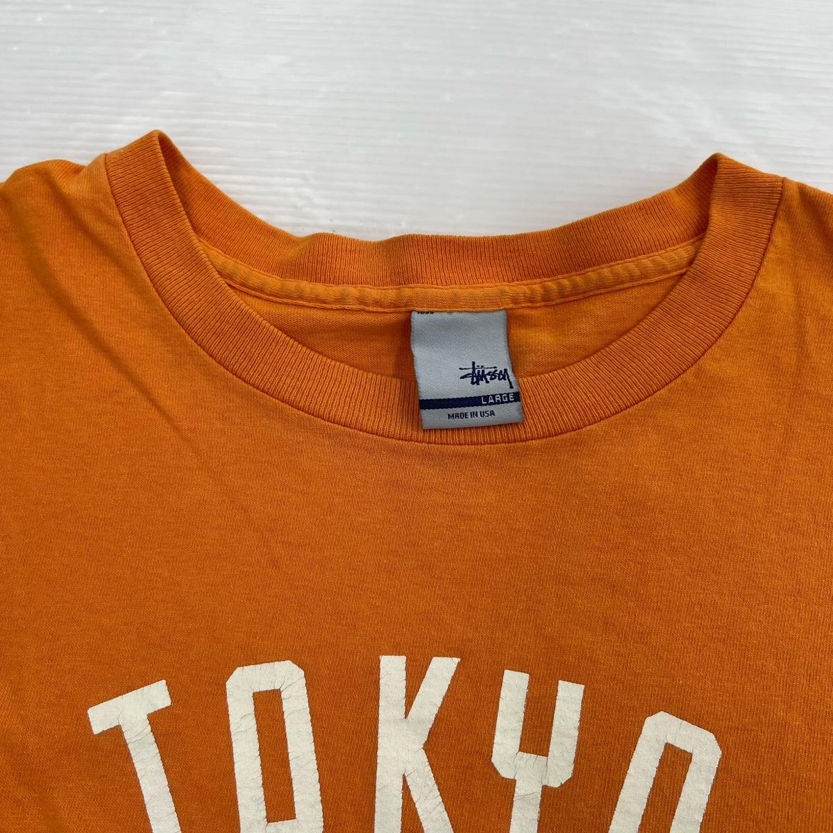 半袖Ｔシャツ 00s 銀タグ USA製 ロゴTee ORG (L) L