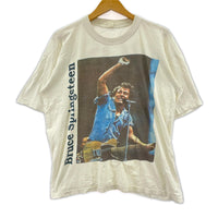 半袖Ｔシャツ 90s ﾌﾞﾙｰｽ・ｽﾌﾟﾘﾝｸﾞｽﾃｨｰﾝ Tｼｬﾂ 白 ホワイト