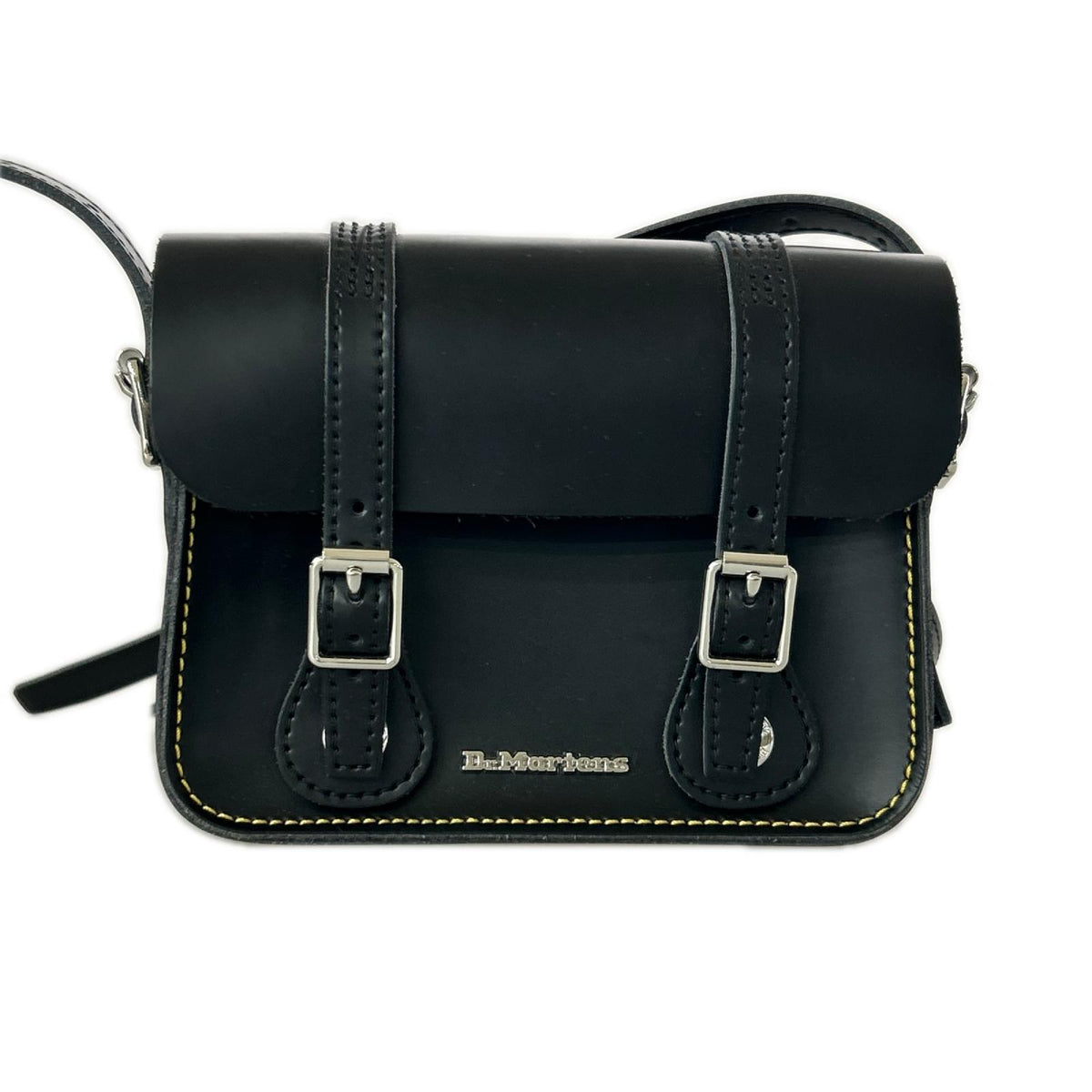 ショルダーバッグ ７インチ サッチェルバッグ BLK ブラック