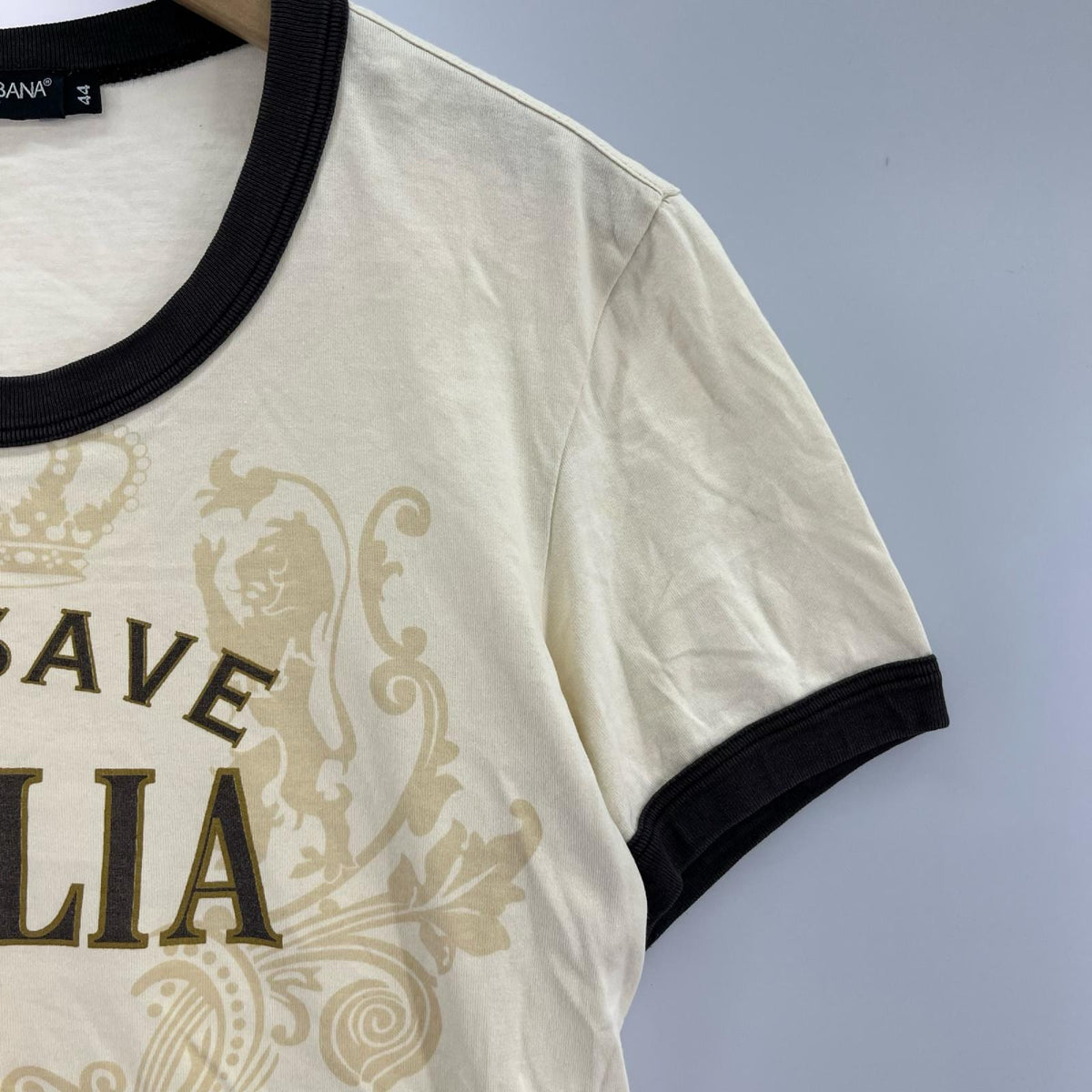 半袖Ｔシャツ ﾘﾝｶﾞｰ GODSAVE ITALIA TEE (44) 44 ベージュ