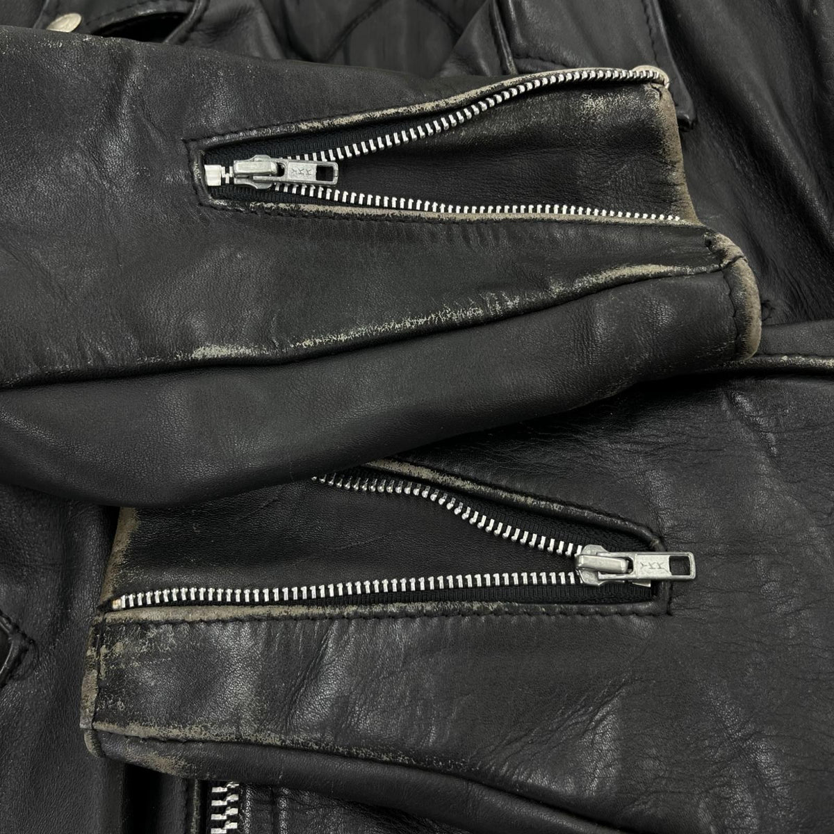 ライダースジャケット SCHOTT PERFECTO ﾀﾞﾌﾞﾙﾗｲﾀﾞｰｽ 618 黒 36 ブラック