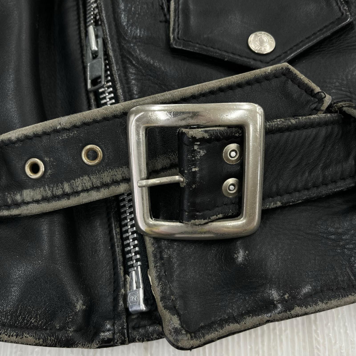ライダースジャケット SCHOTT PERFECTO ﾀﾞﾌﾞﾙﾗｲﾀﾞｰｽ 618 黒 36 ブラック