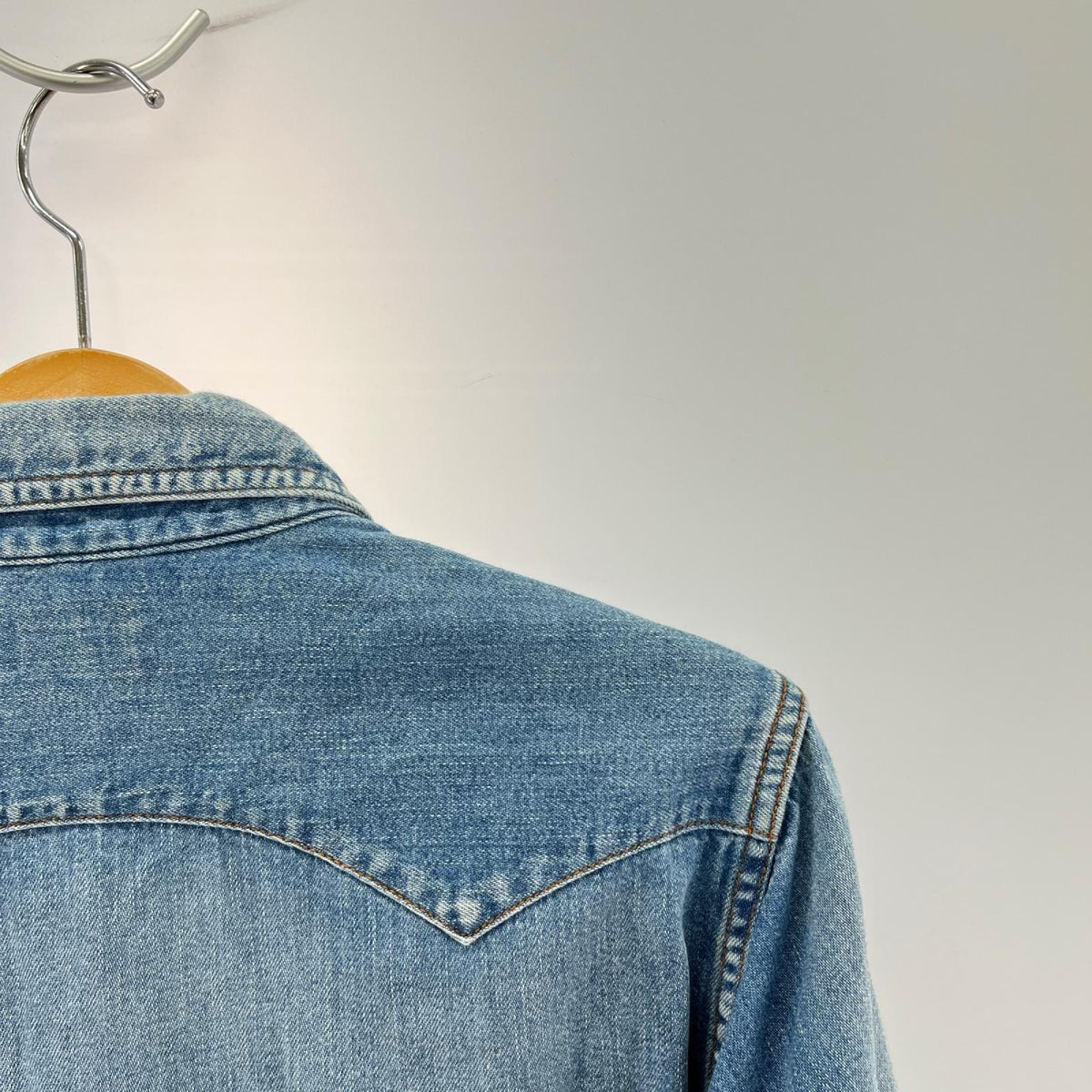 長袖シャツ BLUE BLUE ﾃﾞﾆﾑｳｴｽﾀﾝｼｬﾂ ﾀｰｺｲｽﾞ ｺﾝﾁｮ (2) 2 ブルー