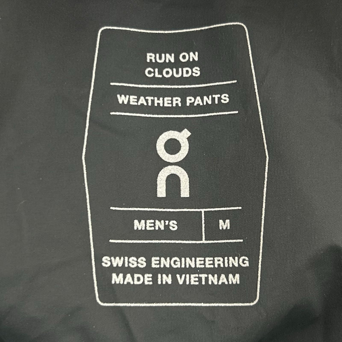 パンツ weather pants ｸﾞﾚｰ M ブラック