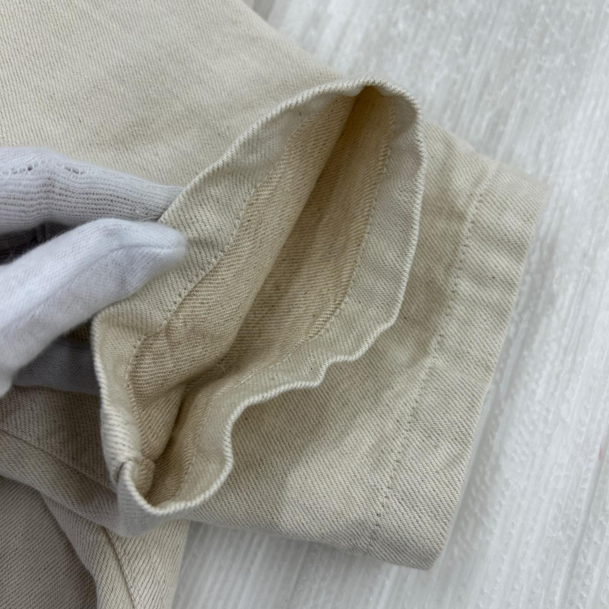 ジャケット BISOWN USN SHAWL COVERALL ﾍﾞｰｼﾞｭ (4) 4 ベージュ
