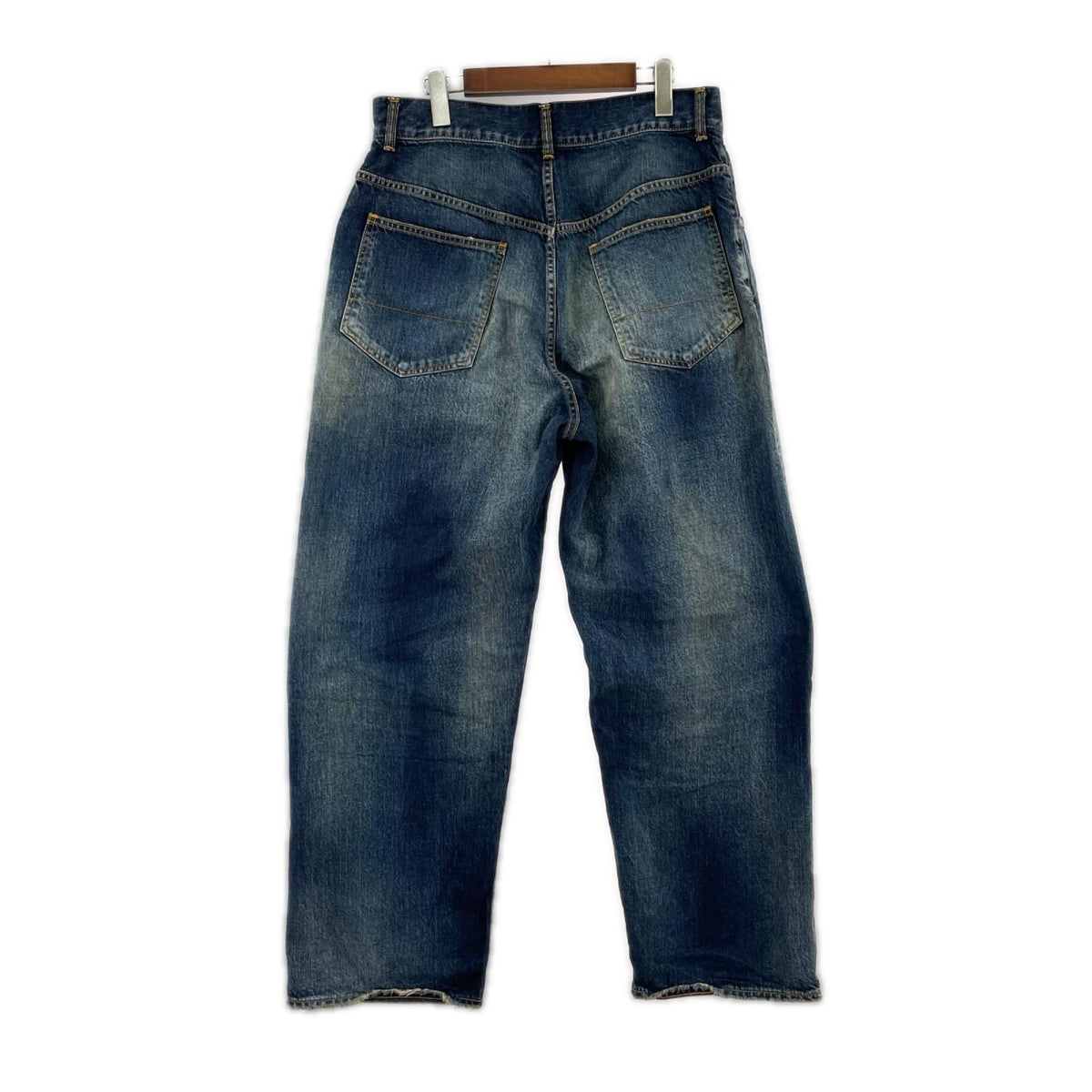 デニムパンツ AGING TAPERED 5P DENIM PANTS (2) 2 ブルー