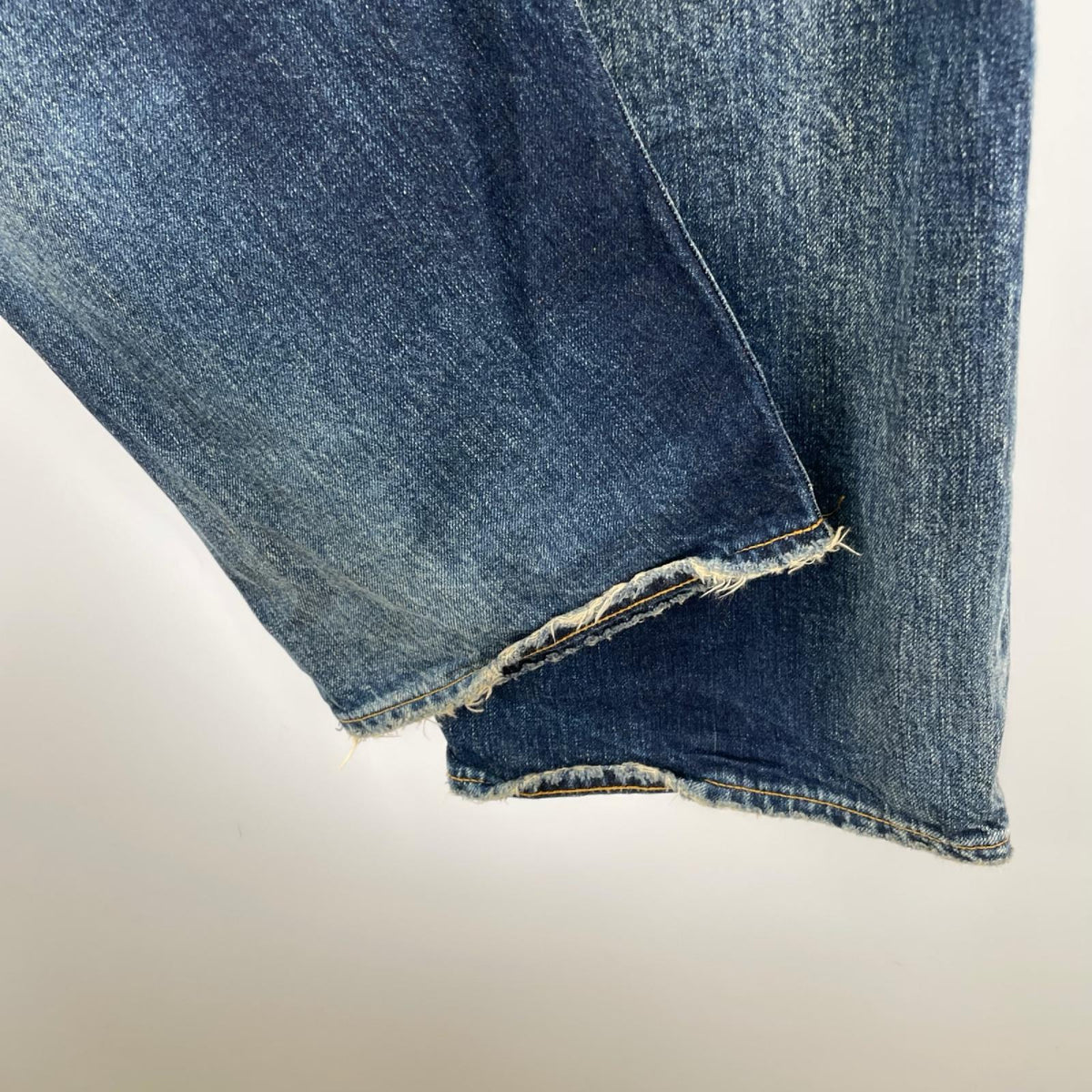 デニムパンツ AGING TAPERED 5P DENIM PANTS (2) 2 ブルー
