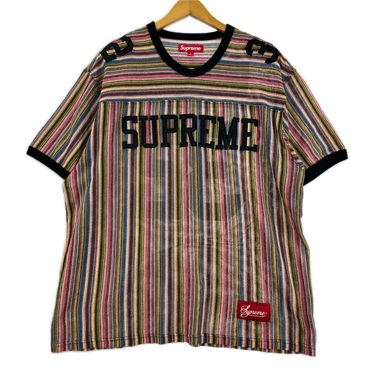 半袖Ｔシャツ Supreme Open Knit Football Top-L L マルチカラー