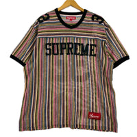 半袖Ｔシャツ Supreme Open Knit Football Top-L L マルチカラー