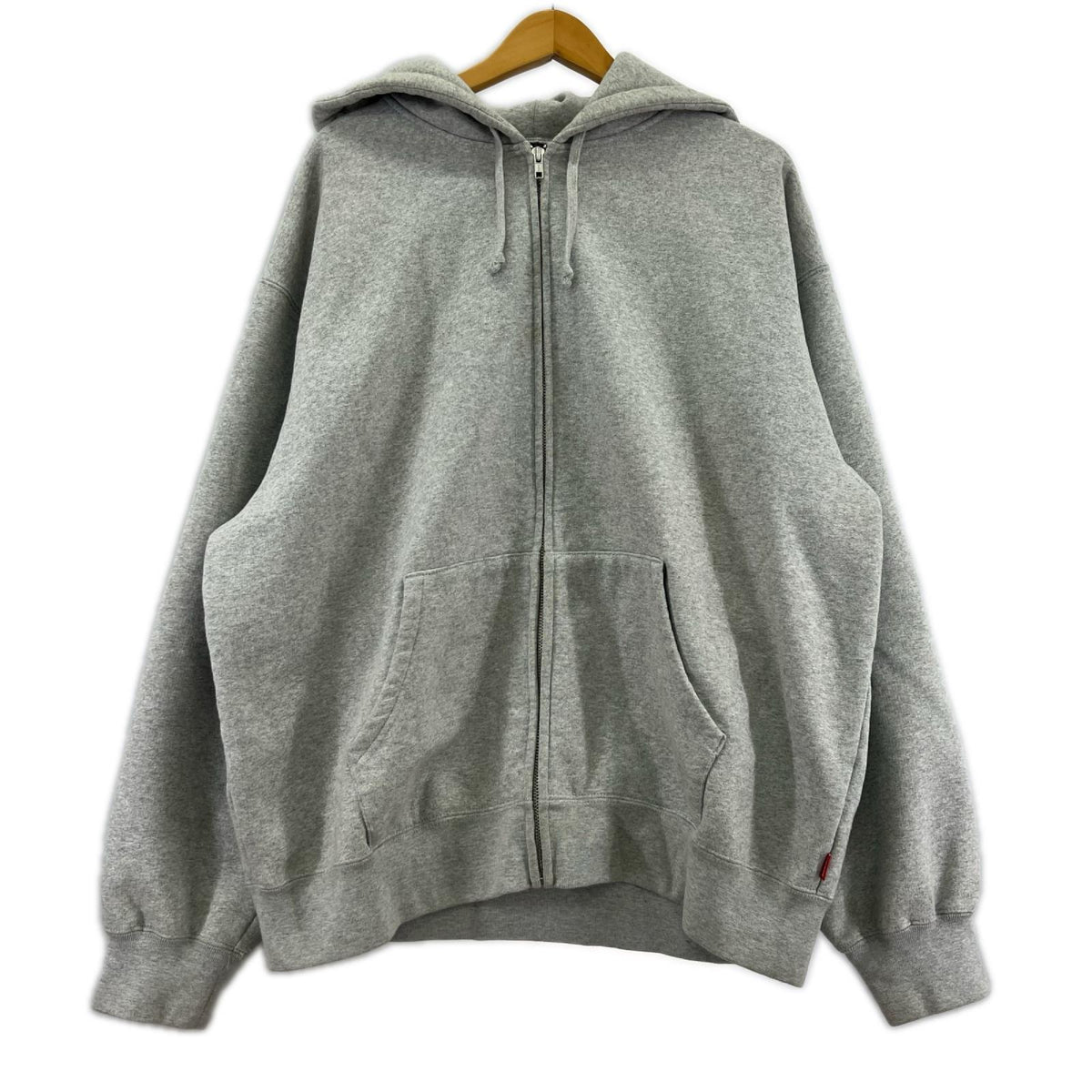 パーカー Supreme Cut Out Zip Up Hooded-L L グレー