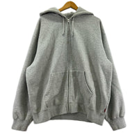 パーカー Supreme Cut Out Zip Up Hooded-L L グレー